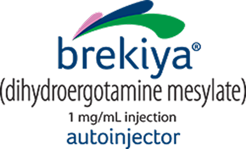 Brekiya® (dihydroergotamine<br>mesylate) autoinjector<sup>†</sup>